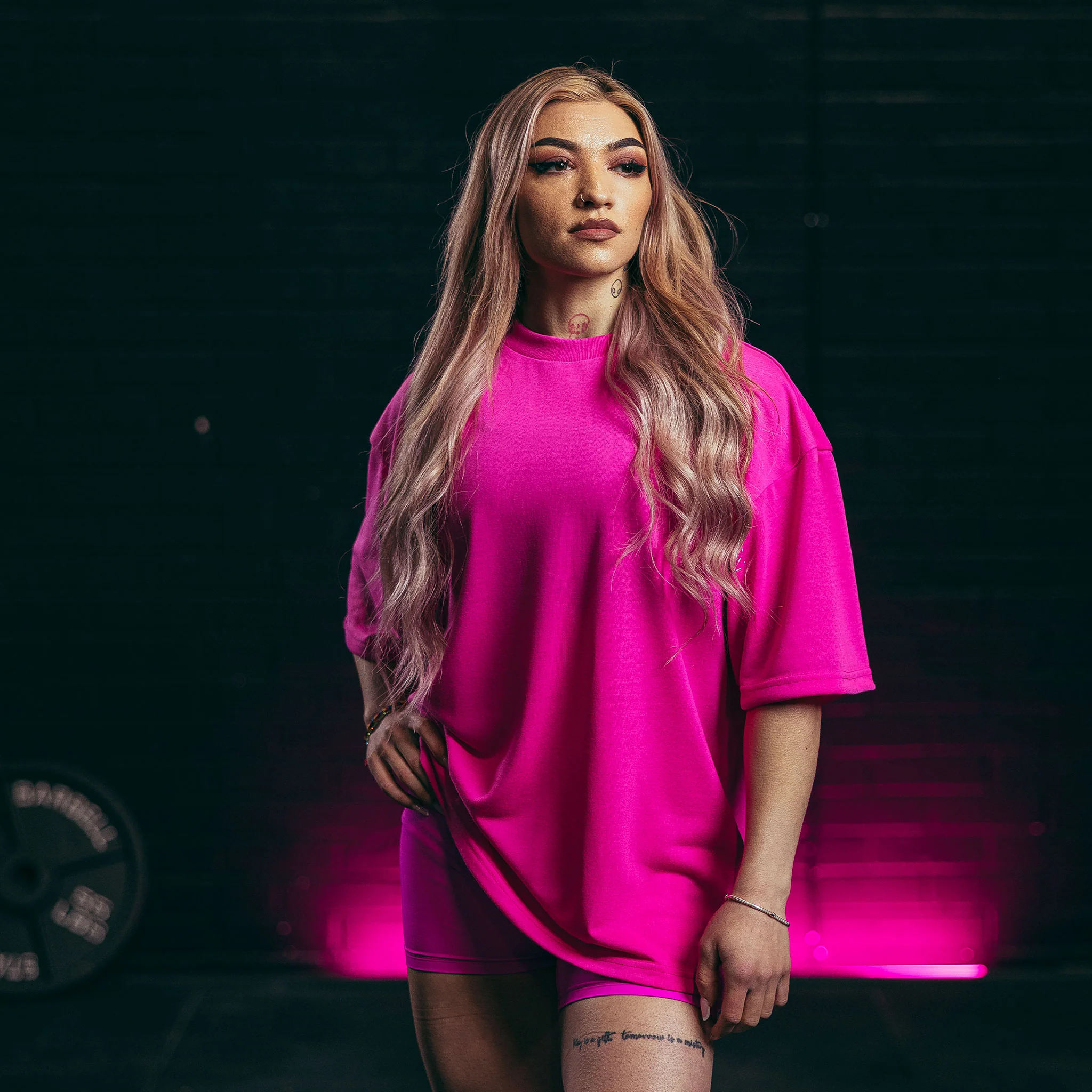 SBD Oversized T-Shirt Glow Pink (Limitierte Nova Edition) - Image 4